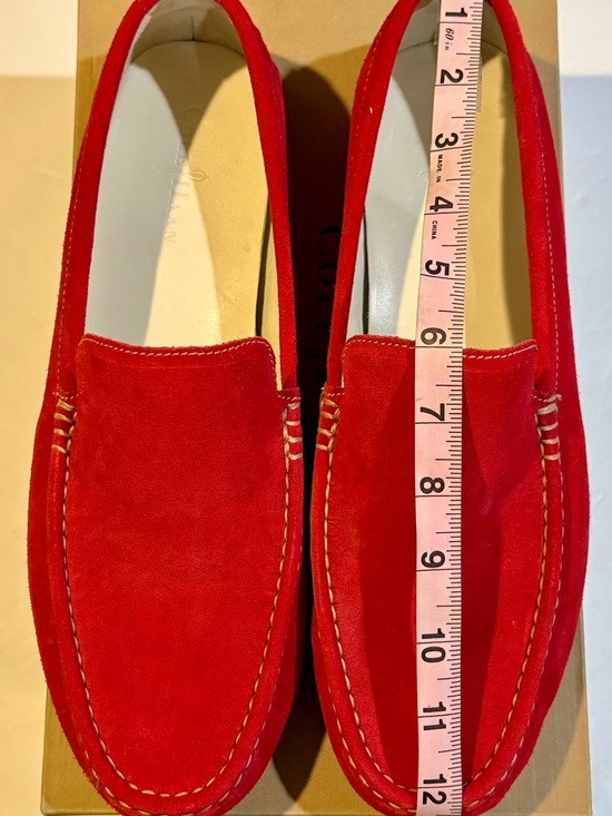 Cole Haan Air Somerset Red Suede Loafers Men’s 13M NWT w/ Box